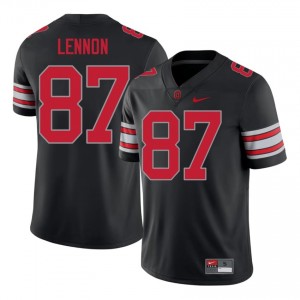 Brody Lennon #87 Buckeyes Black Men Stitch Jersey | Fresh College Football Merchandise 8i44yu10