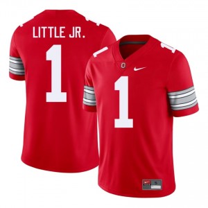 Earl Little Jr. #1 Ohio State Buckeyes Scarlet Men Embroidery Jersey | Durable NCAA Football Gear 50NLJD40