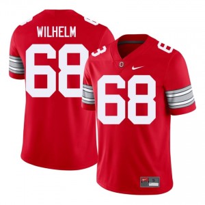 Mason Wilhelm #68 OSU Buckeyes Scarlet Men Embroidery Jersey | Exclusive High School Football Merch 2F6J7i16
