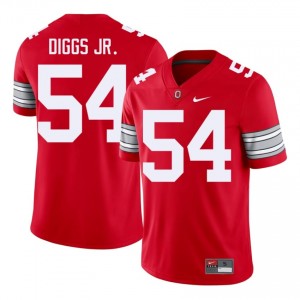 Na'il Diggs Jr. #54 OSU Scarlet Men Embroidery Jersey | Moisture Wicking University Football Wear 1U011r49