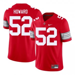 Ty Howard #52 Ohio State Buckeyes Scarlet Men Embroidery Jersey | Fresh NCAA Football Edition 7ok10071