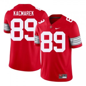 Will Kacmarek #89 Ohio State Scarlet Men Embroidery Jersey | Essential College Football Wear HVib3j83