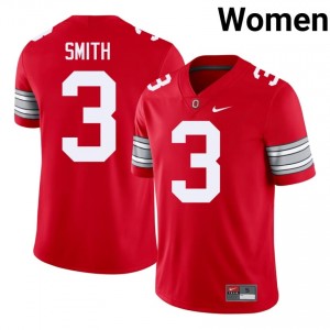 James Smith #3 Ohio State Scarlet Women Embroidery Jersey | Authentic College Football Edition 7cX23476