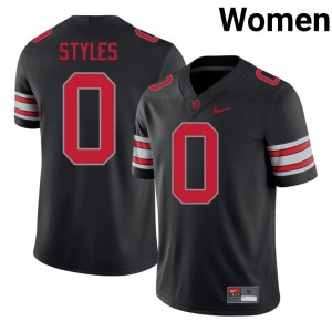 Sonny Styles #0 Ohio State Black Women Stitch Jersey | 2026 College Football Apparel 3c1Qi550