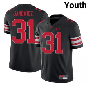 Vic Janowicz #31 OSU Buckeyes Black Youth Sewn Jersey | Premium University Football Wear E0653842